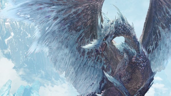 モンスターハンター アイスボーン イヴェルカーナ PS4 MHWI】PS Store 予約特典 ダイナミックテーマ 「イヴェルカーナ