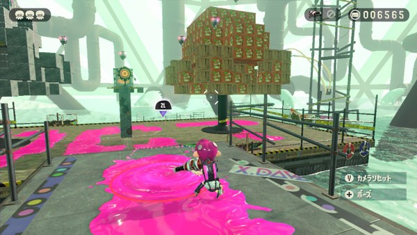 スプラトゥーン2オクト攻略 J02「エチスケチ・ワンタッ地駅