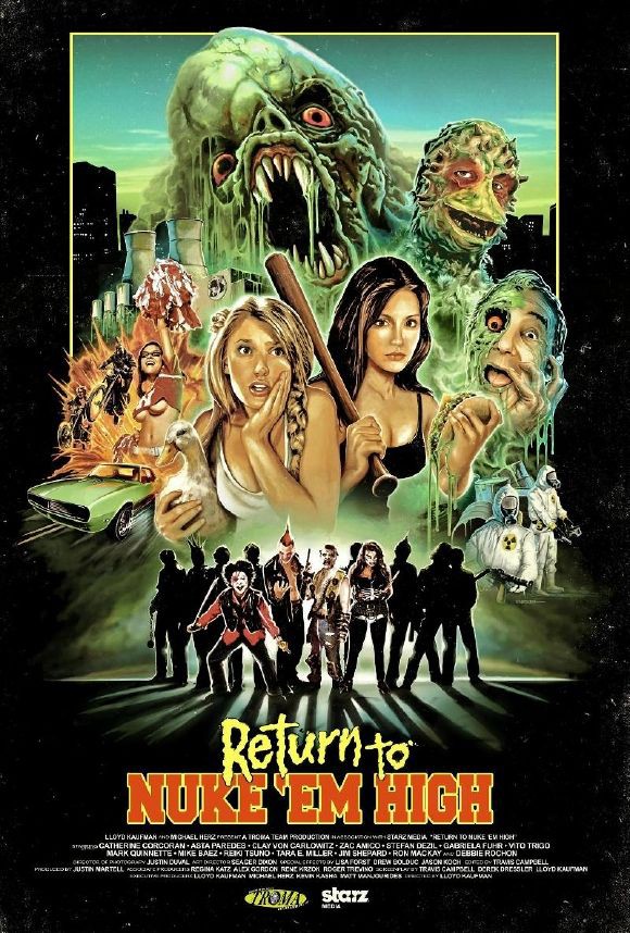 悪魔の毒々ハイスクール新作『Return to Nuke 'Em High』のティーザー 