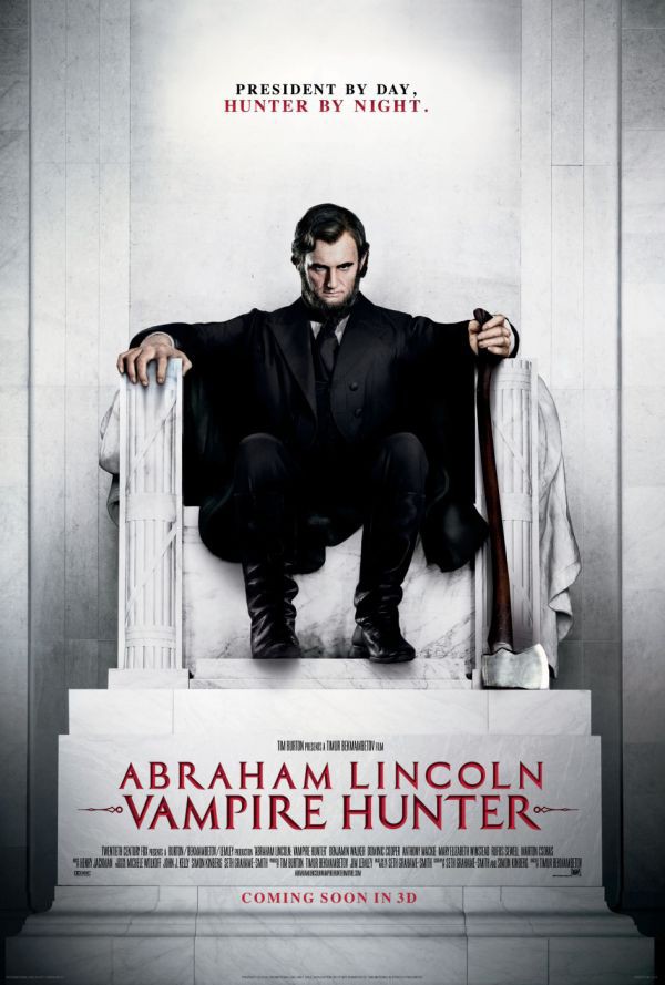 ヴァンパイアハンター リンカーン Abraham Lincoln Vampire Hunter 3d のポスター スチール Zombie手帖ブログ