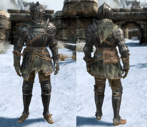 skyrim オファー 服 明滅