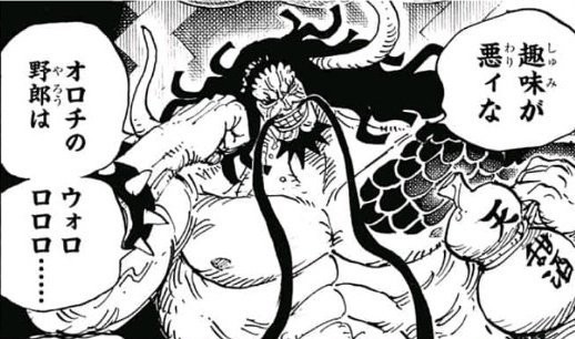 悲報 四皇カイドウさん 部下にクッソナメられていたｗｗｗ 画像 厳選オタク速報