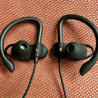 Anker Soundbuds Curve スポーツ用 Bluetoothイヤホン 柴犬と1400gtr