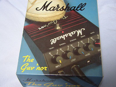 エフェクター Marshall The Guv'nor-マーシャル ガバナー- : 六弦先生のエレキギター道場