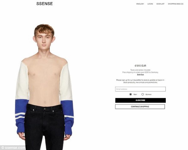 カルバン クラインの万円超えのセーターがあまりにも酷過ぎると話題に 海外の反応 海外反応 I Love Japan