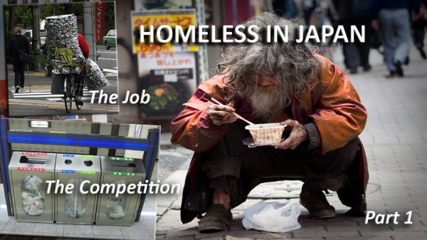 缶集めをして暮らす日本のホームレスに世界が感動 海外の反応 海外反応 I Love Japan