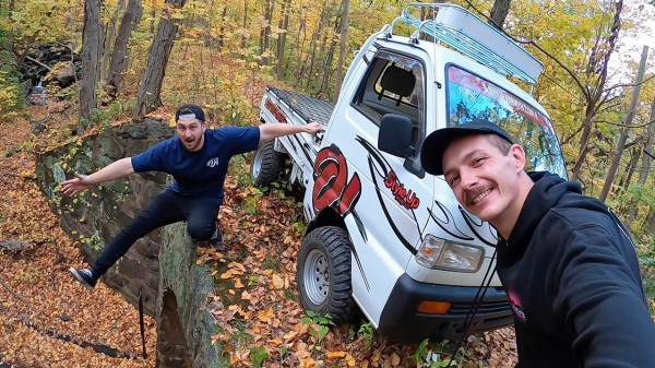 外国人 日本の軽トラでオフロードを走ったら最高に楽しかった 海外の反応 海外反応 I Love Japan