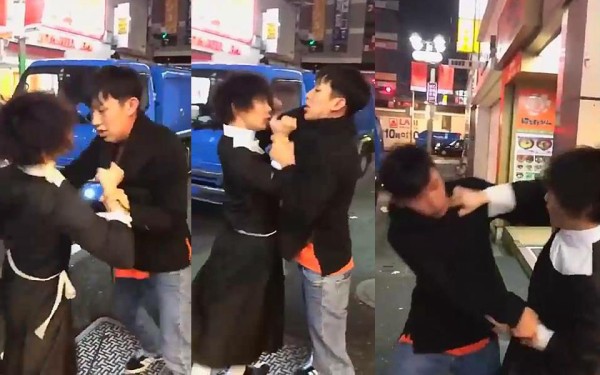 日本人が路上で喧嘩してる動画が中国で話題に 笑 海外反応 I Love Japan